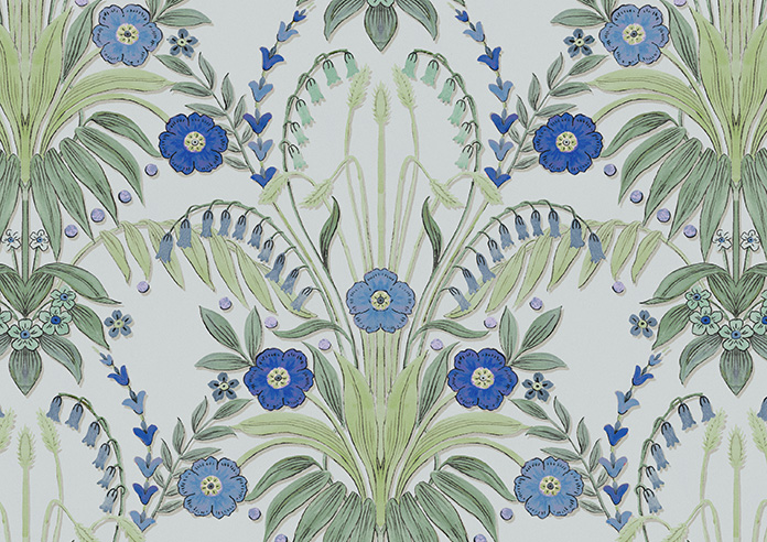 Cotswold Faux Silk, Sapphire - Twist&Fit Roman Blind - Image 7